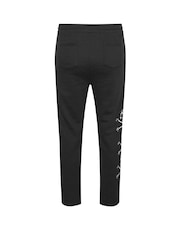 BadRhino Big & Tall Black Side Skull Open Hem Joggers - Image 6 of 6