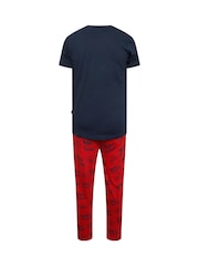 BadRhino Big & Tall Blue Wallace & Gromit Pyjamas Set - Image 7 of 7