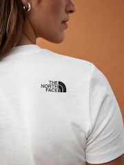 Blanco - Camiseta para mujer The North Face Simple Dome - Imagen 5 de 7