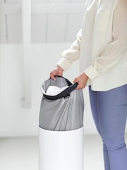 Brabantia White 35L Cork Lid Laundry Bin - Image 2 of 4