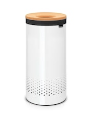 Brabantia White 35L Cork Lid Laundry Bin - Image 3 of 4