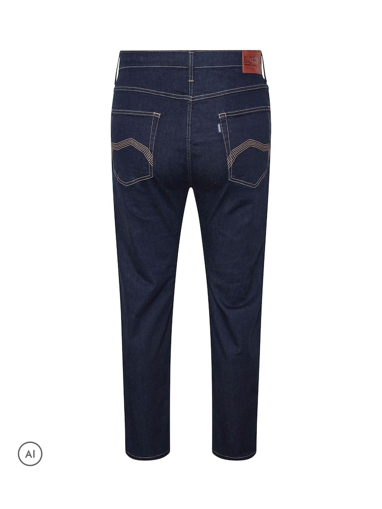 BadRhino Big & Tall Blue Stretch Jeans - Image 7 of 7 BadRhino Big & Tall Blue Stretch Jeans - Image 7 of 7
