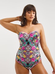 Figleaves Frida Underwired Tummy Control Regular Length Swimsuit - Image 3 of 4