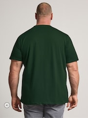 BadRhino Big & Tall Green Motorcycle Flames T-Shirt - Image 3 of 6