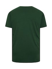 BadRhino Big & Tall Green Motorcycle Flames T-Shirt - Image 6 of 6