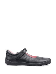 Start-Rite Spirit Black Leather School Shoes - Unicorn F & G Fit - Image 1 of 8