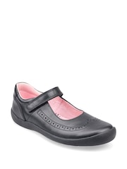 Start-Rite Spirit Black Leather School Shoes - Unicorn F & G Fit - Image 3 of 8