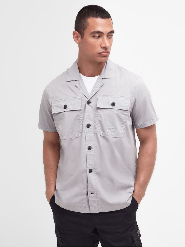 Barbour® International Belmont Garment Dyed Short Sleeve Shirt - Image 1 of 6