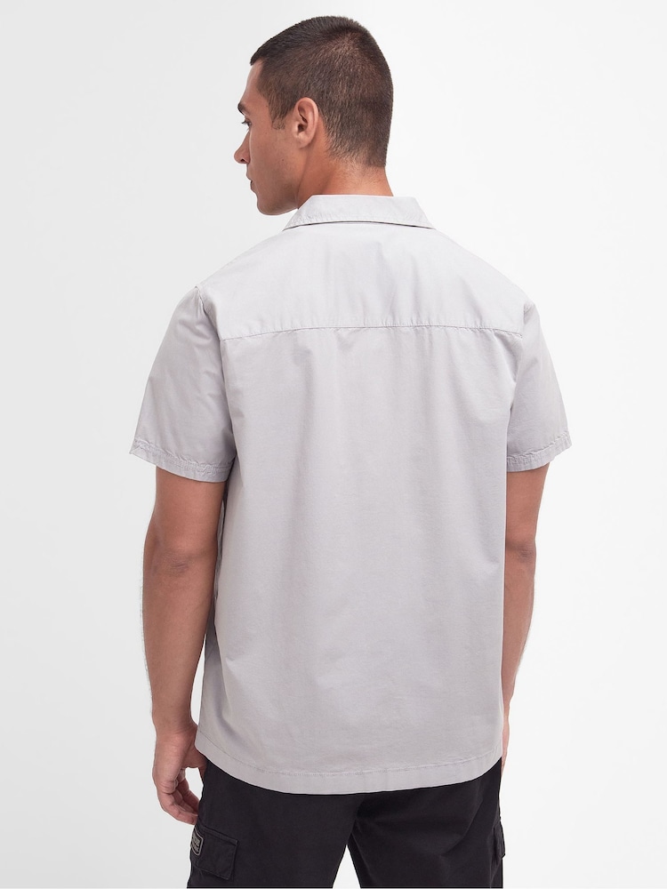 Barbour® International Belmont Garment Dyed Short Sleeve Shirt - Image 2 of 6