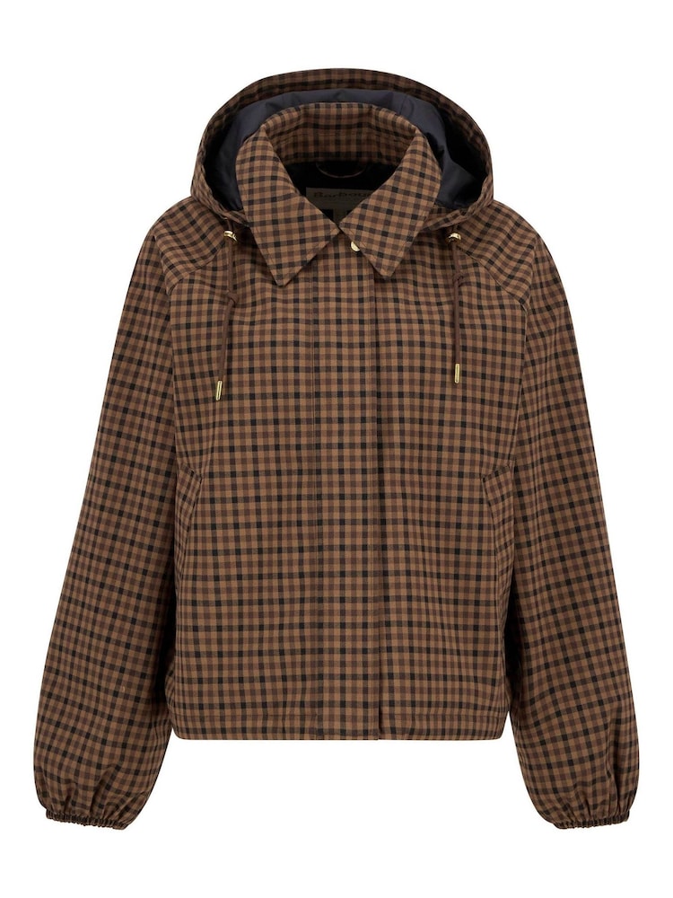 بني - سترة مقاومة للمطر Audrey من Barbour® - صورة 9 من 9 بني - سترة مقاومة للمطر Audrey من Barbour® - صورة 9 من 9