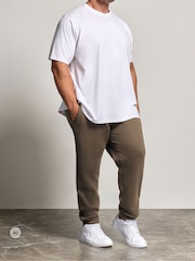 BadRhino Big & Tall Brown Cuffed Joggers - Image 1 of 6