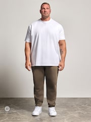 BadRhino Big & Tall Brown Cuffed Joggers - Image 2 of 6