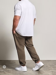 BadRhino Big & Tall Brown Cuffed Joggers - Image 3 of 6