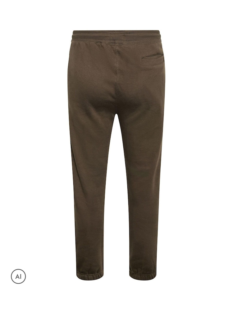 BadRhino Big & Tall Brown Cuffed Joggers - Image 6 of 6