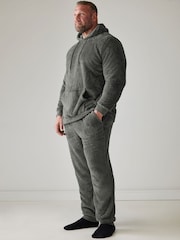 BadRhino Big & Tall Super Soft Borg Lounge Set - Obraz 3 z 7