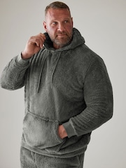 BadRhino Big & Tall Super Soft Borg Lounge Set - Obraz 4 z 7