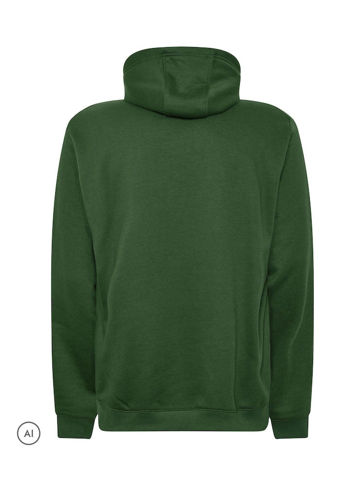 Donkergroen - BadRhino Big & Tall hoodie met voorzak - Afbeelding 6 van 6