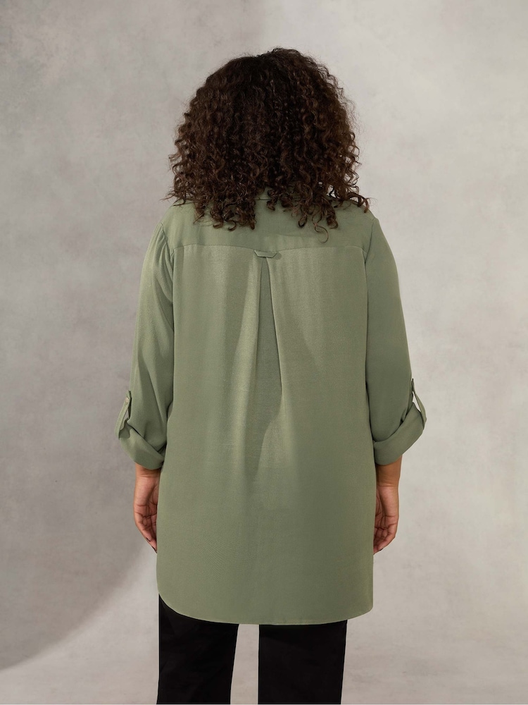 Live Unlimited Green Military Shirt - Image 2 of 4