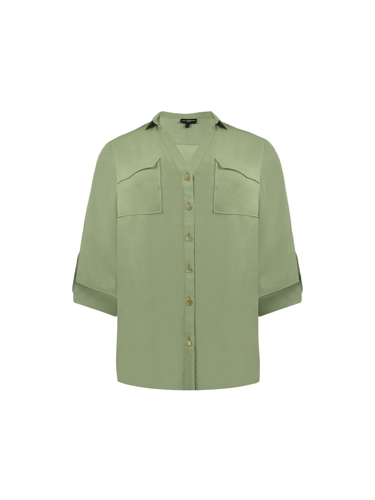 Live Unlimited Green Military Shirt - Image 4 of 4