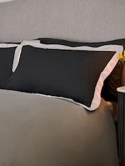 Set de 2 fundas de almohada en tejido rico en algodón - Imagen 2 de 3