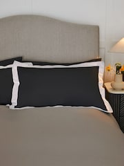 Set de 2 fundas de almohada en tejido rico en algodón - Imagen 3 de 3