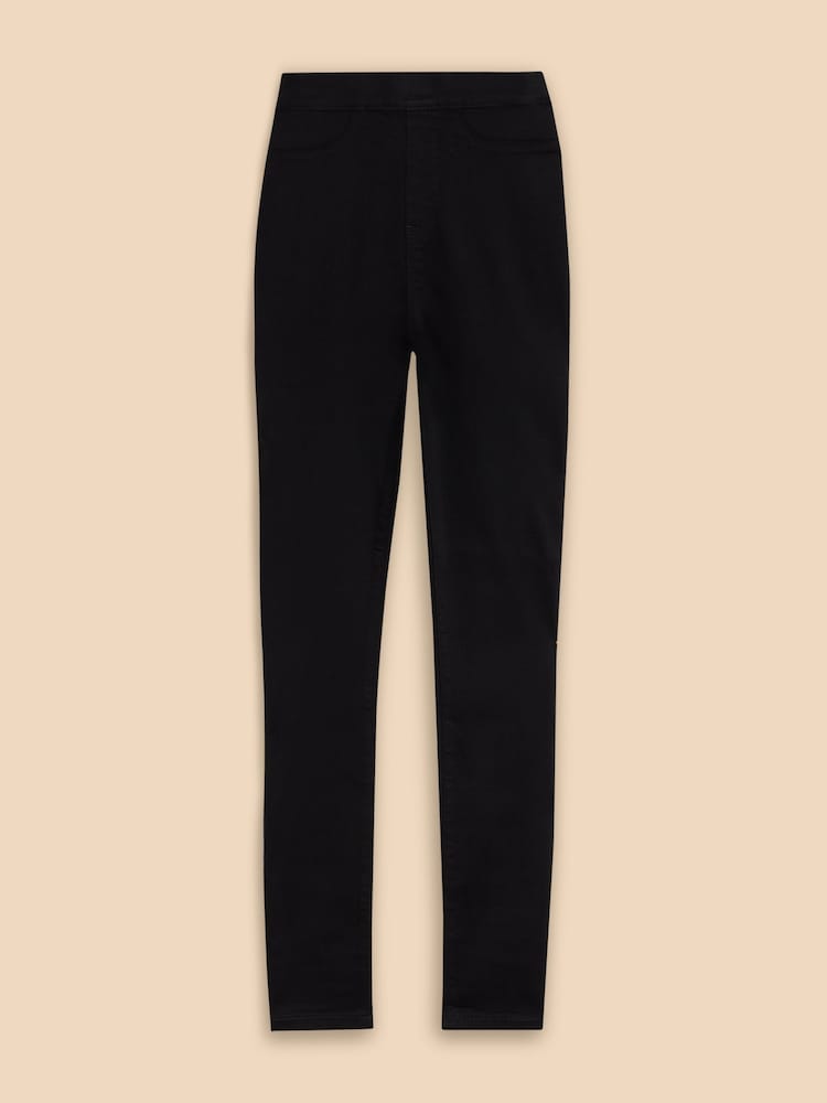 White Stuff Black Janey Jeggings - Image 5 of 7