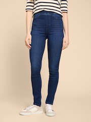 White Stuff Navy Blue Janey Jeggings - Image 1 of 7