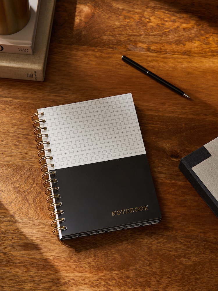 Monochrome A5 Notebook - Image 1 of 4
