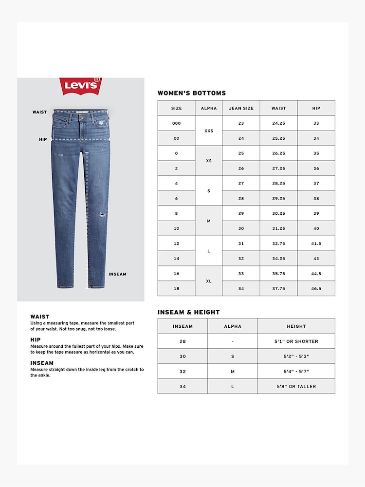Levi's® Black Ribcage Wide Leg 100% Cotton Jeans - Image 9 of 9