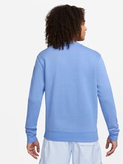Nike Light Blue Club Crew Sweatshirt - Image 2 of 4