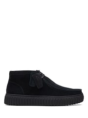 Clarks Black Suede Torhill Hi Boots - Image 1 of 7