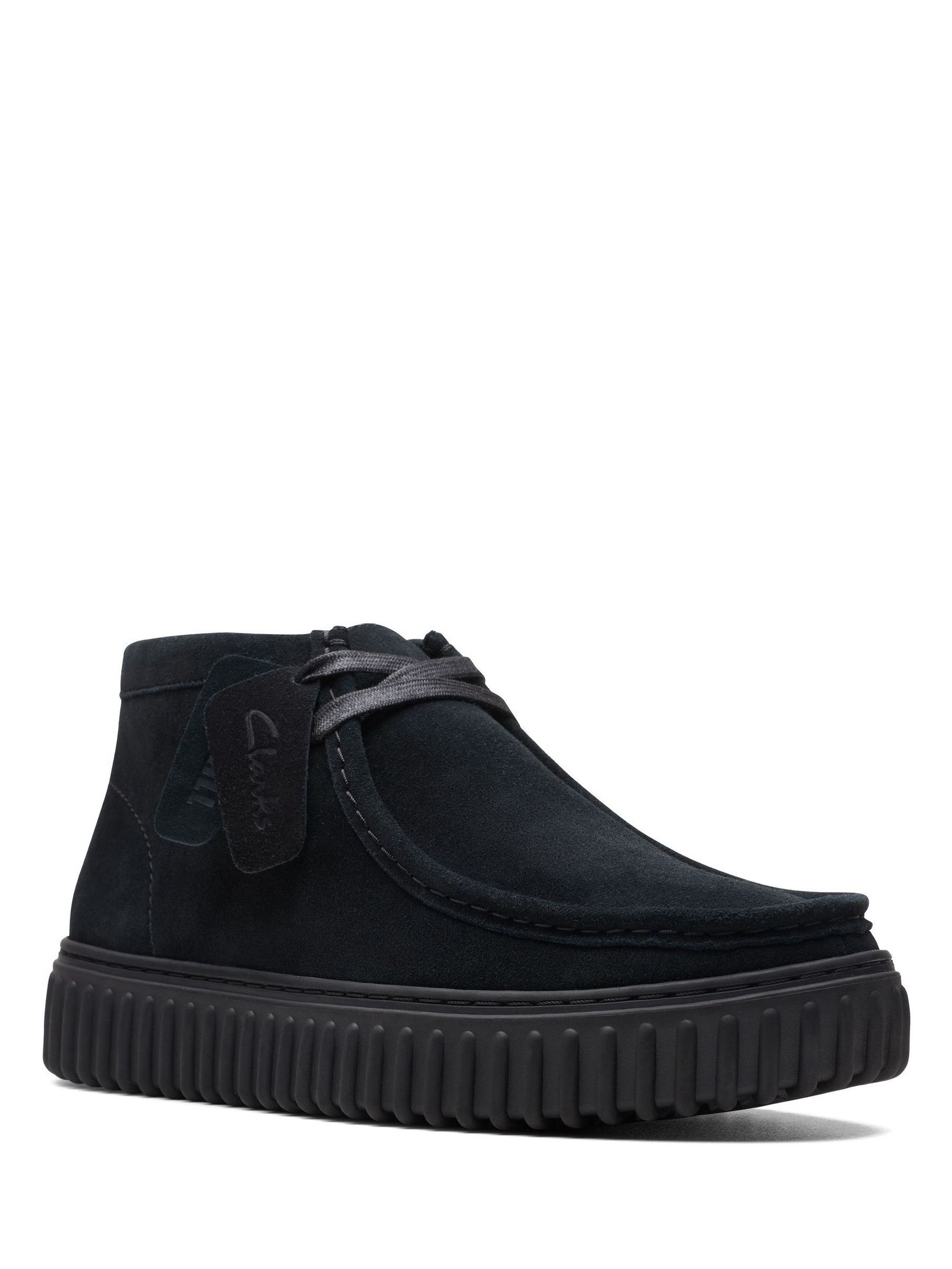 Clarks Torhill Hi トーヒルハイ【UK9.5】 Buy Clarks Black Suede Torhill Hi Chelsea Boots from Next Romania