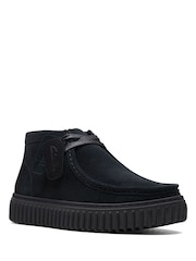 Clarks Black Suede Torhill Hi Boots - Image 3 of 7