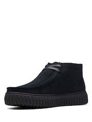 Clarks Black Suede Torhill Hi Boots - Image 4 of 7