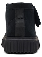 Clarks Black Suede Torhill Hi Boots - Image 5 of 7