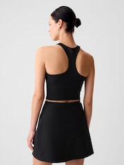 Gap Black Cropped Sports Bra Tank Top - Image 2 of 5
