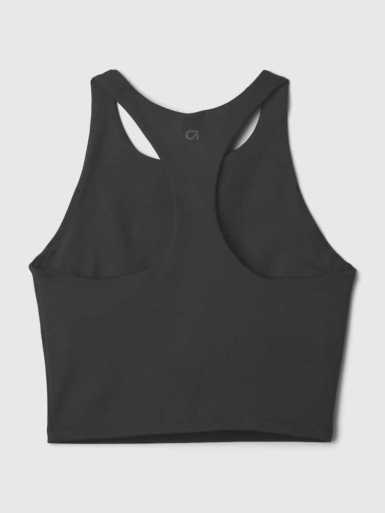 Schwarz - Gap Cropped Sports Tank Bra - Bild 5 von 5 Schwarz - Gap Cropped Sports Tank Bra - Bild 5 von 5