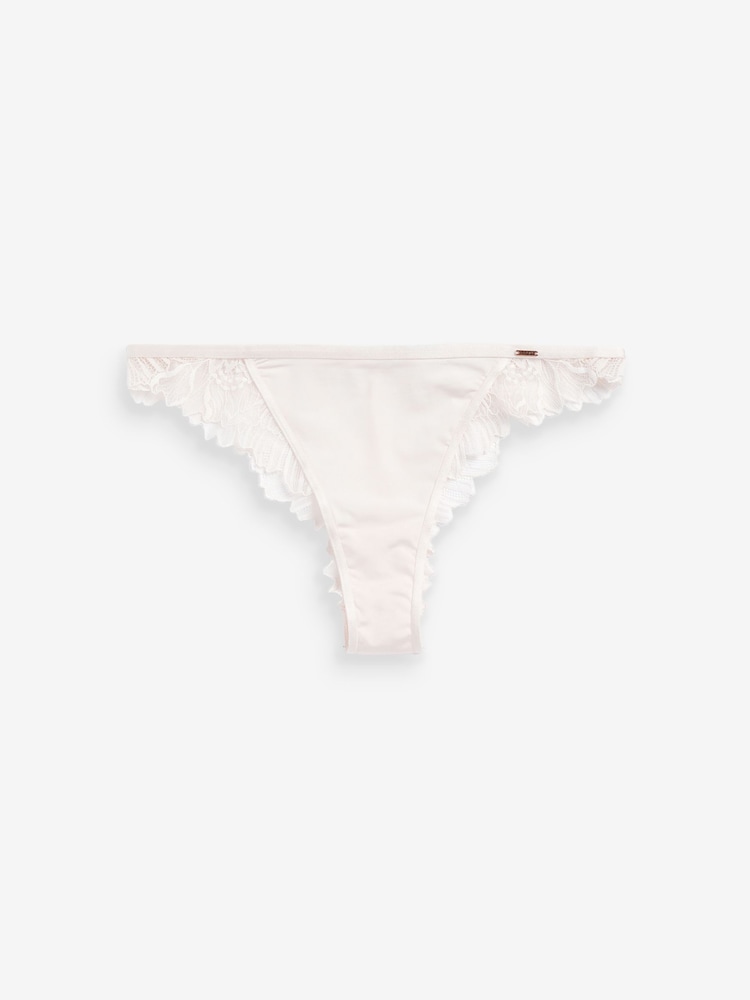 Creme - Lipsy Brasilianischer Slip - Bild 5 von 5 Creme - Lipsy Brasilianischer Slip - Bild 5 von 5