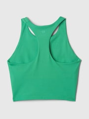 Gap Green Built-in-Bra Racerback Crop Top - Image 5 of 5