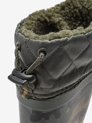 Khaki Camo Warm Lined Cuff Wellies - Image 4 of 4