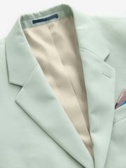 Metino zelena - Skinny Fit Motionflex Raztegljivo moška obleka kot je; suknjič - Slika 9 iz 12