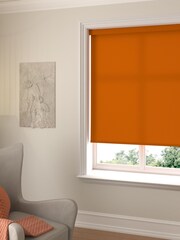 Rust Orange Asher Made To Measure Light Filtering Roller Blind - Image 2 of 5
