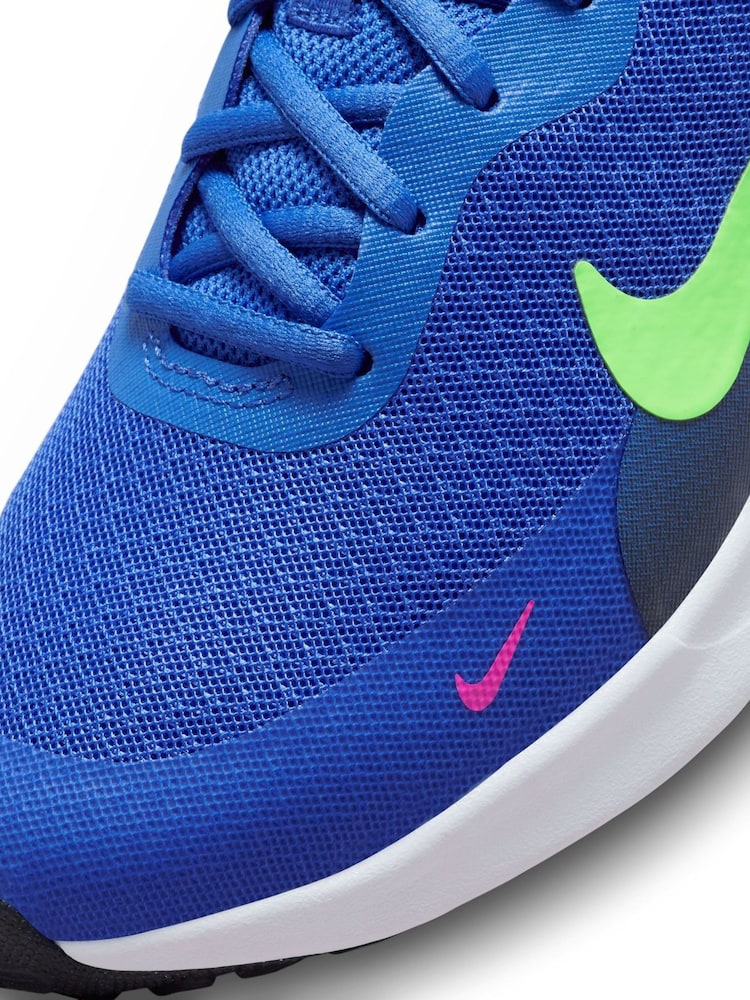 Nike Blue Youth Revolution 7 Trainers - Image 12 of 12