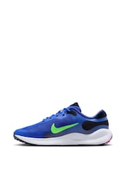 Nike Blue Youth Revolution 7 Trainers - Image 2 of 12