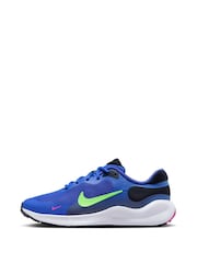 Nike Blue Youth Revolution 7 Trainers - Image 5 of 12