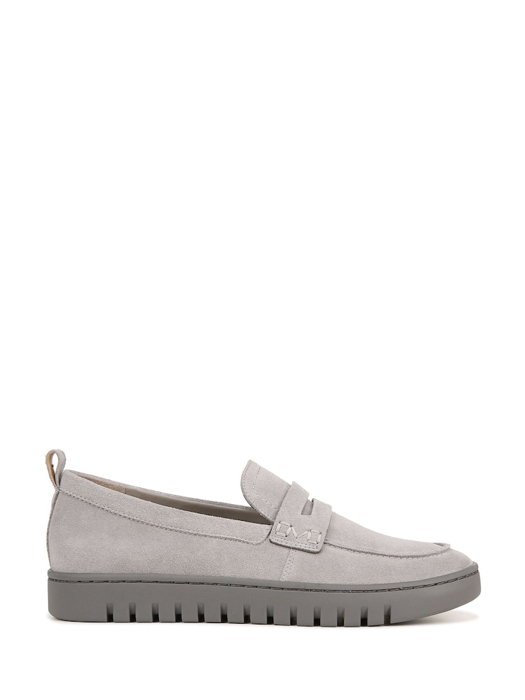 Grau - Vionic – Uptown – Loafers in normaler Passform aus Leder - Bild 1 von 11 Grau - Vionic – Uptown – Loafers in normaler Passform aus Leder - Bild 1 von 11