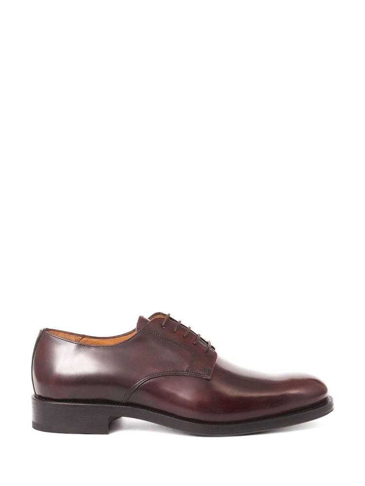 Rjavi usnjeni polirani derby čevlji Jones Bootmaker Cambridge - Slika 1 iz 5 Rjavi usnjeni polirani derby čevlji Jones Bootmaker Cambridge - Slika 1 iz 5