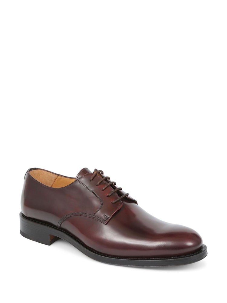 Rjavi usnjeni polirani derby čevlji Jones Bootmaker Cambridge - Slika 2 iz 5 Rjavi usnjeni polirani derby čevlji Jones Bootmaker Cambridge - Slika 2 iz 5