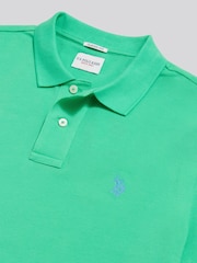 Jade Grün - U.S. Polo Assn. Double Horsemen Polo-Shirt - Bild 6 von 6