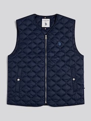 블루 - U.S. Polo Assn. 양파 퀼팅 질레 - 6의 이미지 5